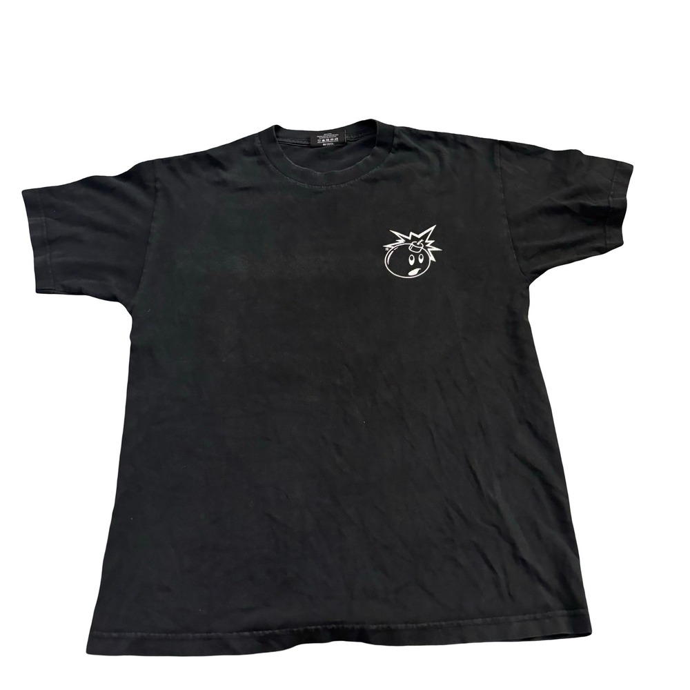 The Hundreds Mens Adam Bomb Graphic T-Shirt Black Short Sleeve Cotton Size M